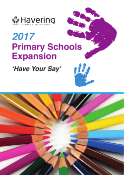 Primary Schools Expansion