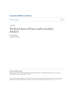 The Royal Arms of France and its Ancillary Artefacts