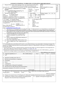 Annexure I - UGC-Faculty Recharge Programme