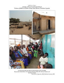 Suffering in Silence: A Study of Sexual and Gender