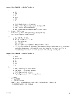 All Chapter 10 and 11 Keys - mvhs