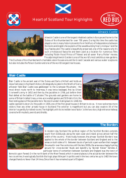 Heart of Scotland Tour Highlights