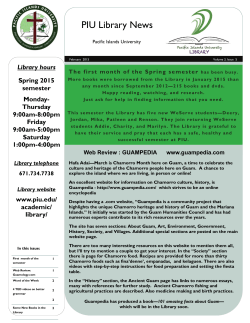 PIU Library News