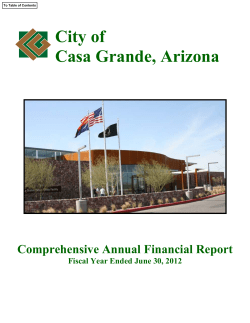 City of Casa Grande, Arizona