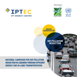 NATIONAL CAMPAIGN FOR AIR POLLUTION REDUCTION IN