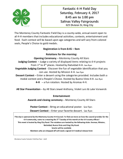 Fantastic Field Day 2017 Flyer with lunch