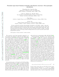 Potential super-hard Osmium di-nitride with fluorite structure: First