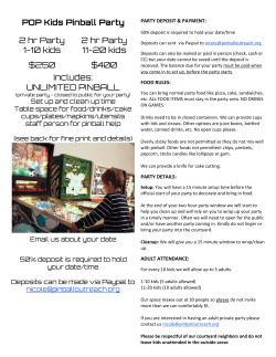 POP Kids Pinball Party - Pinball Outreach Project