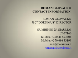Roman Glovacky