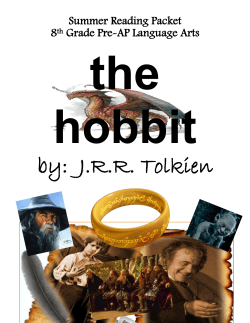 JRR Tolkien - Mansfield ISD