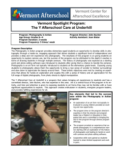 Spotlight - Y at Underhill