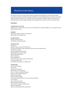 Individuals - The Schwartz Center for Compassionate Healthcare