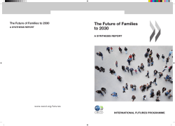 The Future of Families to 2030