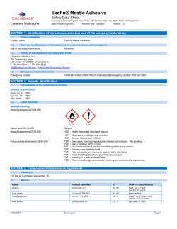 Exofin&reg; Mastic Adhesive