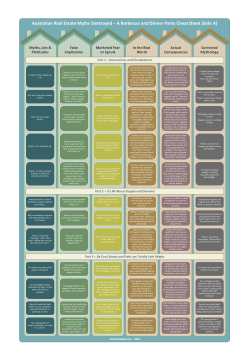 Australian Real Estate Myths Destroyed - Cheat