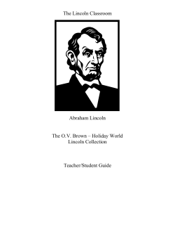 The Lincoln Classroom
