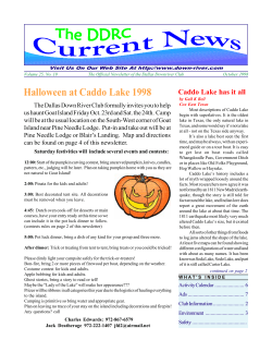 Halloween at Caddo Lake 1998