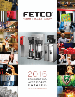 2016 - fetco.com