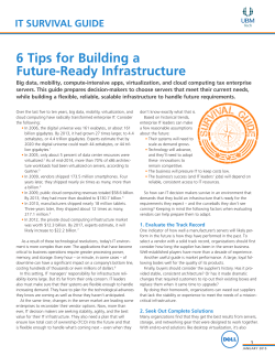 6 Tips for Building a Future-Ready Infrastructure