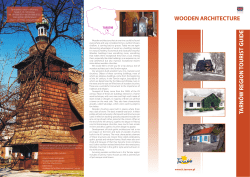 tarn&oacute; w region tourist guide wooden architecture