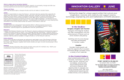 innovation gallery june - Fort Worth Museum of Science and History