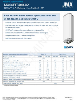 MX06FIT480-02 - JMA Wireless