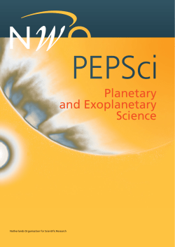 Planetary and Exoplanetary Science