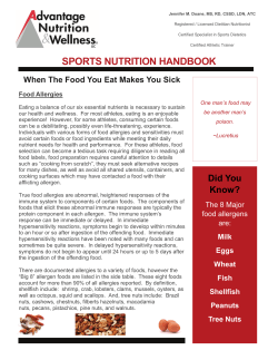 SPORTS NUTRITION HANDBOOK