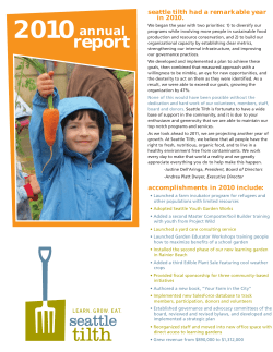 2010 Annual Report