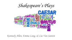 Shakespeare`s Plays