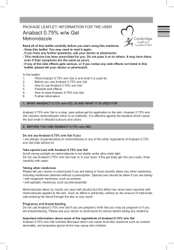 Anabact 0.75% w/w Gel - Cambridge Healthcare Supplies Ltd.