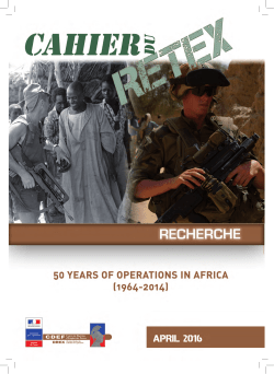 50 Years of Operations in Africa (1964-2014)