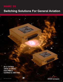 MARC 35 Brochure - Sandia Aerospace