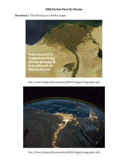 DBQ Packet First Six Weeks