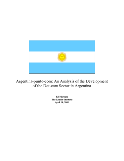 An Analysis of the Development of the Dot