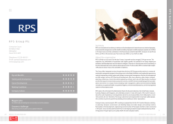 to Britain`s Top Employer RPS Group