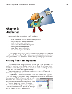 Chapter 3: Animation