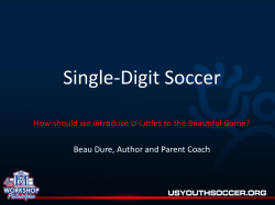 Single-Digit Soccer