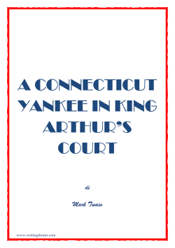 a connecticut yankee in king arthur`s court