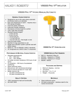 V95000 Pro 1F ® Hydro Tech Data Sheet - Halkey