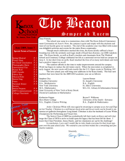 June 2009 - Knox School