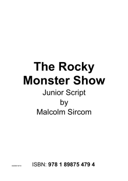 The Rocky Monster Show - Musicline Publications