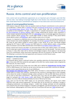 Briefing European Parliamentary Research Service