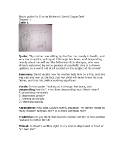 Study guide for Charles Dickens`s David Copperfield