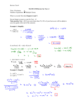 Review Test 4