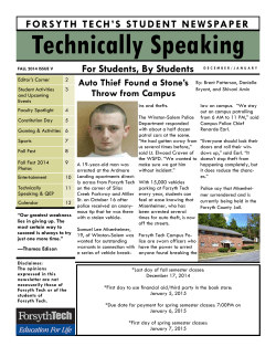 Technically Speaking