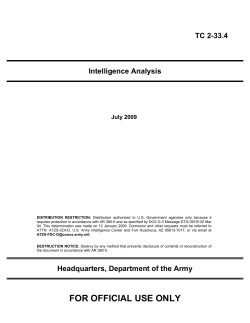 for official use only