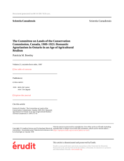 The Committee on Lands of the Conservation Commission