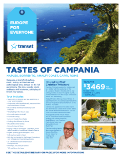 tastes oF caMPaNIa - creativetravelandtours.com