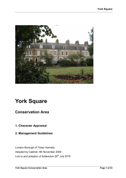 York Square - Tower Hamlets